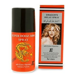 Super Dooz 34000 Dragon Delay Spray 45 ml viivytyssuihke miehille