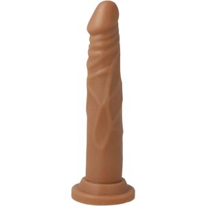 Blush Novelties Dildo Dr.Skin Straight To The Top Mokka