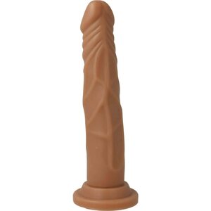 Blush Novelties Dildo Dr.Skin Straight To The Top Mokka