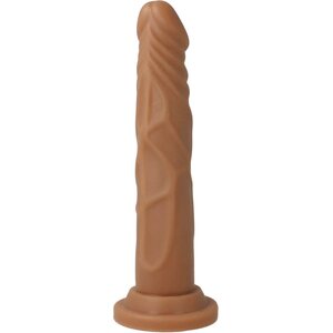 Blush Novelties Dildo Dr.Skin Straight To The Top Mokka