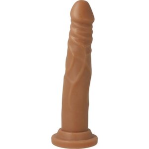 Blush Novelties Dildo Dr.Skin Straight To The Top Mokka