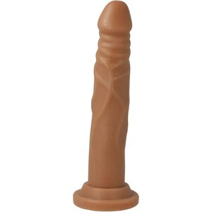 Blush Novelties Dildo Dr.Skin Straight To The Top Mokka