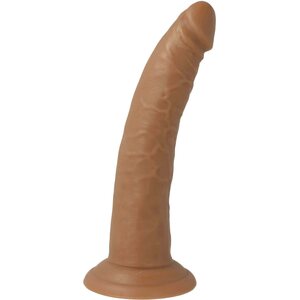 Blush Novelties Dildo Dr.Skin Ready To Please Mokka