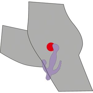 You2Toys 3 Pointer Vibrator Purple