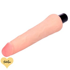 Baile realistic cock Vibraattori Vaalea 25 cm
