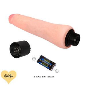 Baile realistic cock Vibraattori Vaalea 25 cm