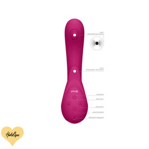 Vive Miki - Pulse Wave & Flickering G-Spot Vibraattori