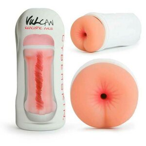 Vulcan Realistic Anus Vaalea