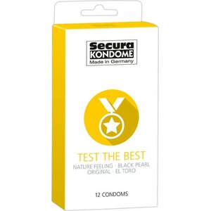 SECURA Kondomit Secura Test The Best 12 kpl