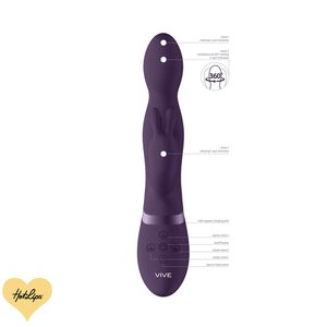 Vive Niva 360° Rabbit Lila