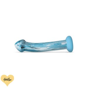 GILDO - Ocean Ripple Glass Dildo