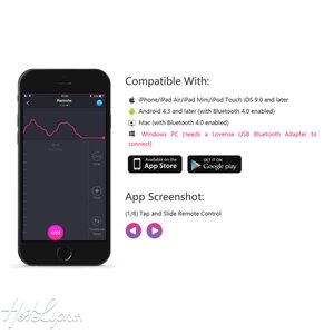 Lovense Lush 2 App Controlled Vibrator