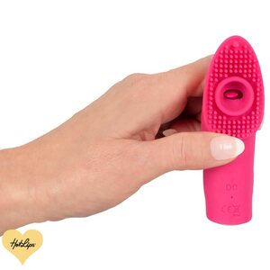 Sweet Smile Licking And Pulsating Finger Stimulator