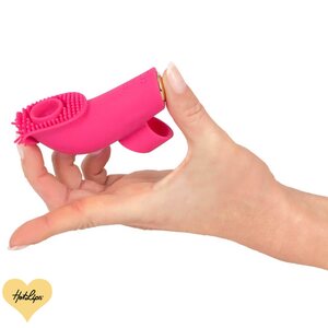 Sweet Smile Licking And Pulsating Finger Stimulator