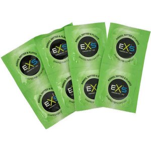 EXS Condoms 3 in 1 Kondomit 100kpl Säästöpakkaus