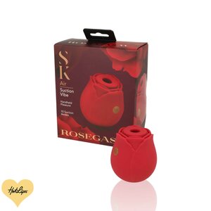 Secret Kisses Rosegasm Air Suction Vibe Klitoriskiihotin Ruusunpunainen