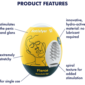 Satisfyer Egg Masturbator Fierce