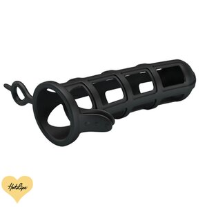 Penis Sleeve Silikonia Musta