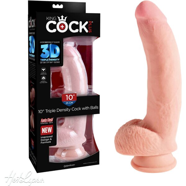 Pipedream King Cock+ Triple Density Cock & Balls