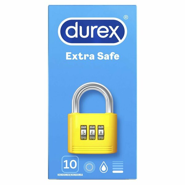 Durex Extra Safe Condoms 10 stk.