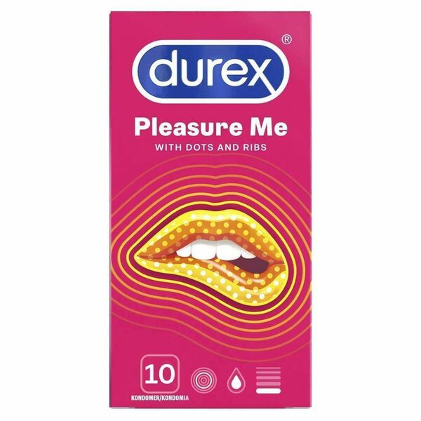 Durex Pleasure Me Condoms 10 pcs