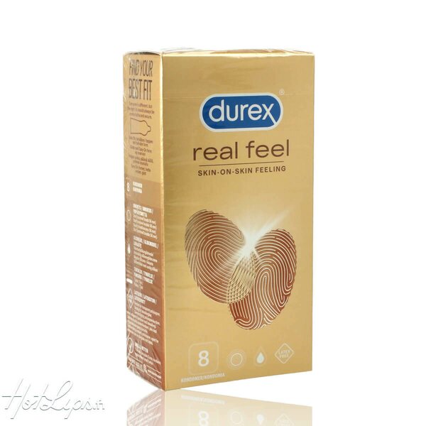 Durex Real Feel Non Latex condoms 8 uds