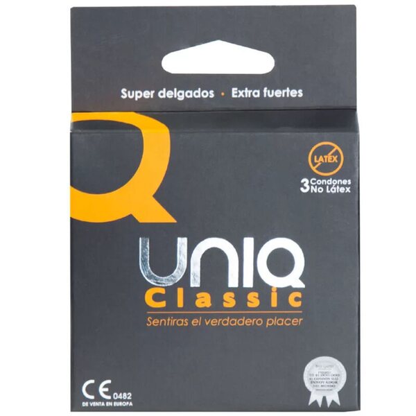 Uniq Condoms Classic Lateksiton Kondomi 3 pc