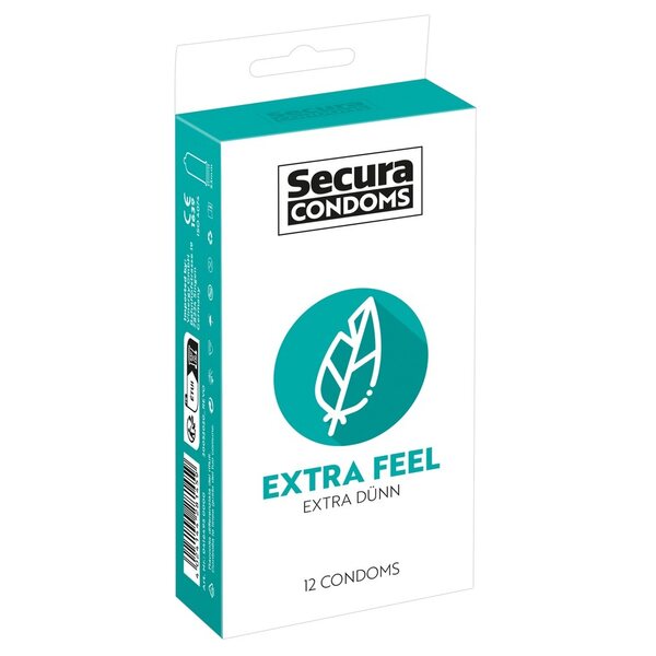 SECURA Extra Feel Ohuet kondomit