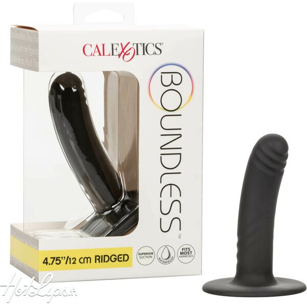 California Exotics Dildo Boundless 4.75" Ridged Musta