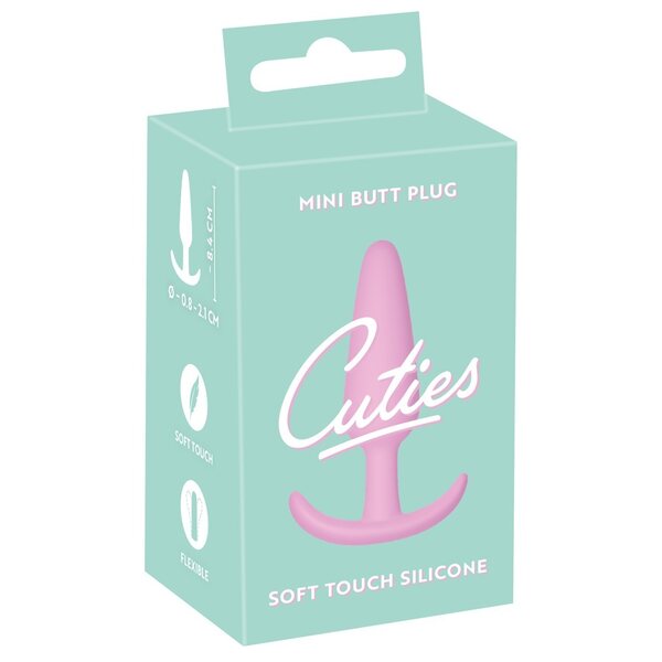 Cuties Mini Butt Plug różowy