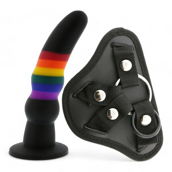 Dream Toys Pride Strap On Dildo