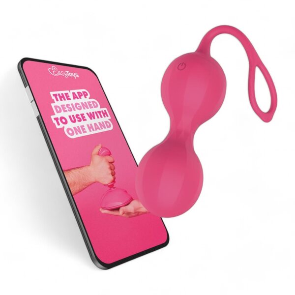 EasyConnect Vibrating Kegel Balls Stella app-controlled