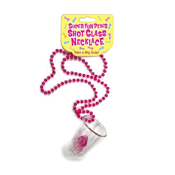 Super Fun Penis Shot Glass Necklace