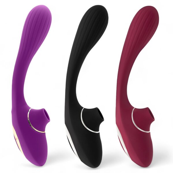 S Pleasures Premium Dual Suction Vibrator