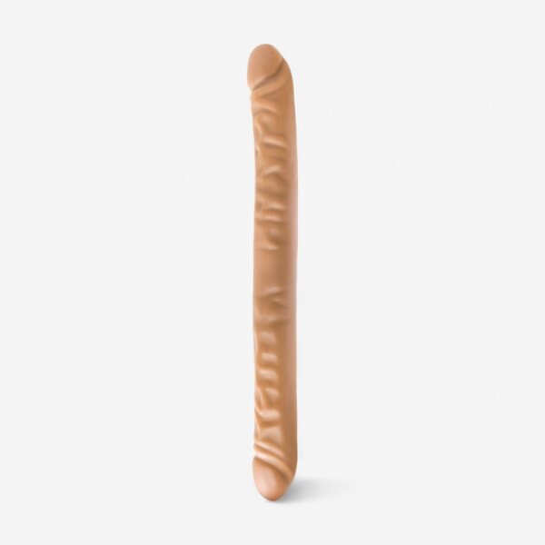 Blush Novelties Kaksipäinen Dildo 45.7cm Mocha