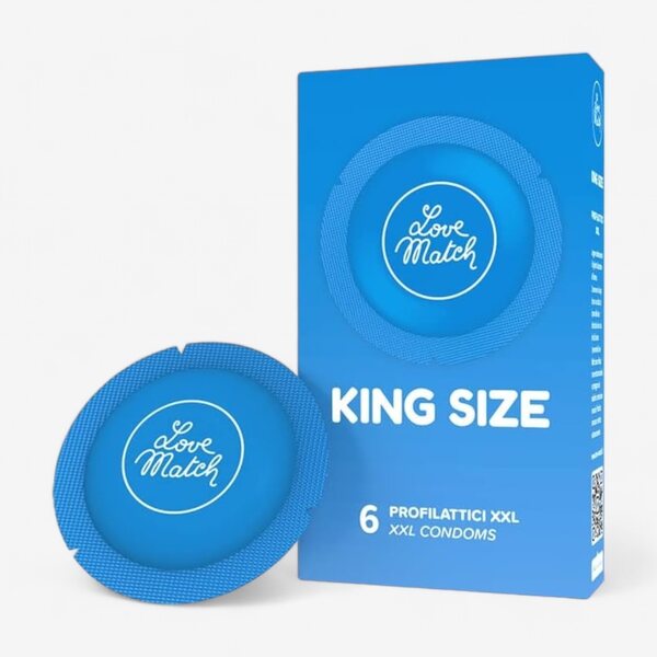 Love Match King Size Condoms 6 pcs