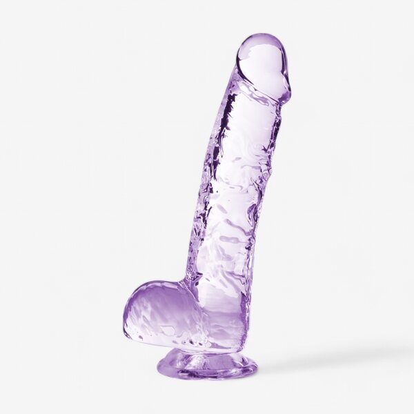 Blush Novelties Naturally Yours Dildo 6" Amethyst