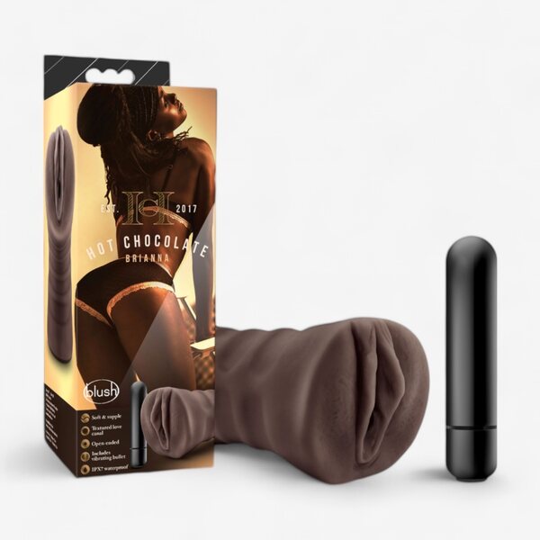 Blush Novelties Tekopillu Moottorilla Brianna Chocolate