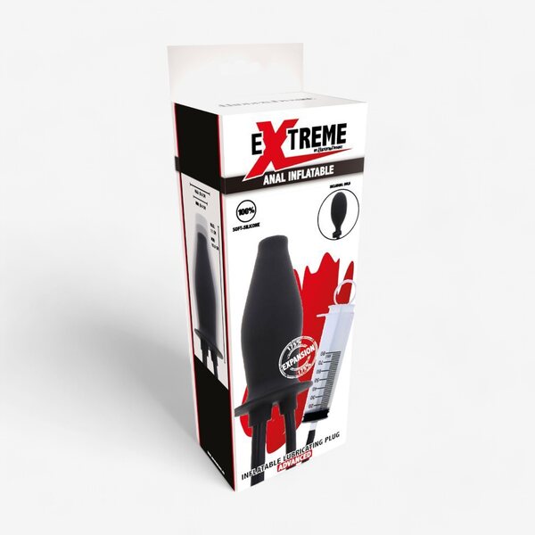 Hidden Desire Extreme Inflatable Butt Plug - Advanced With Lube Tube