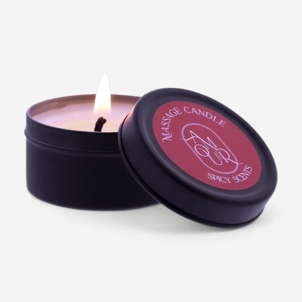 Amour Massage Candle Spicy Scents