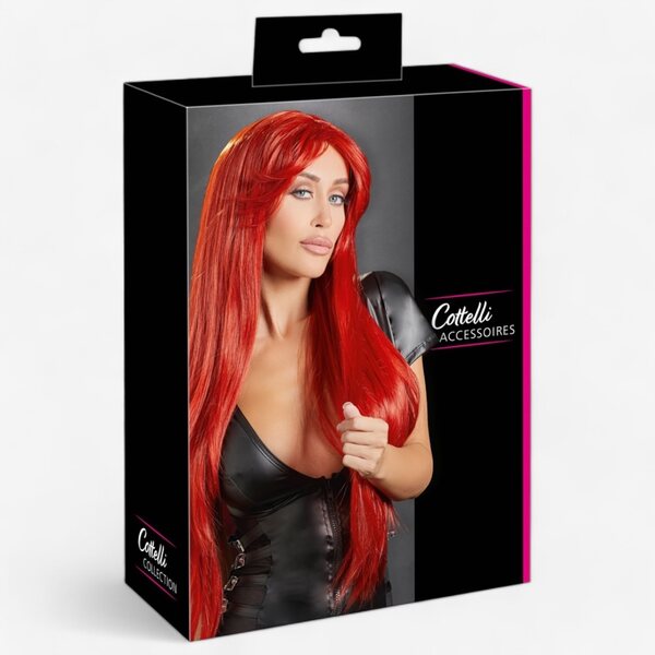 Cottelli Accessoires Long Red Wig