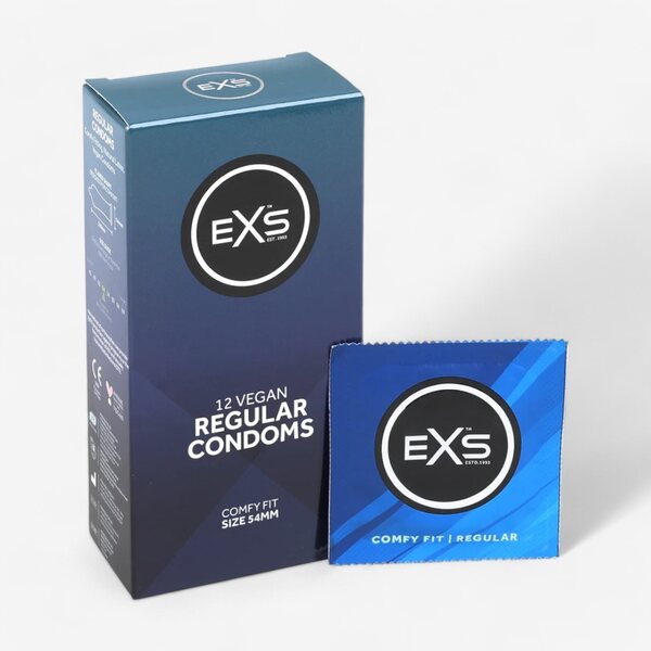 EXS Condoms Regular Kondomit 12 kpl