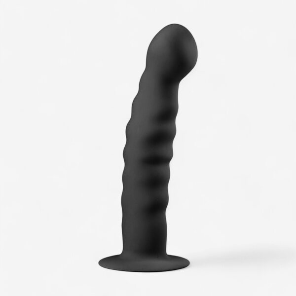 Easy Toys Silicone Suction Cup Dildo - Black