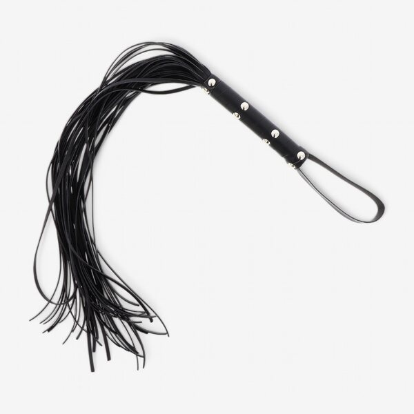 Hidden Desire Extreme Long Studded Flogger Whip