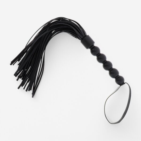 Hidden Desire Extreme Short Beaded Flogger Whip