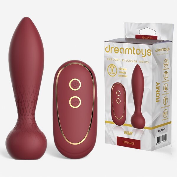 Dream Toys Romance Romy Remote Controlled Anal Plug