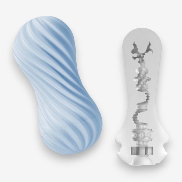 Tenga Flex Bubbly Blue Masturbator