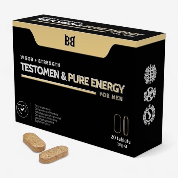 Black Bull TestoMen & Pure Energy Enchancer For Men