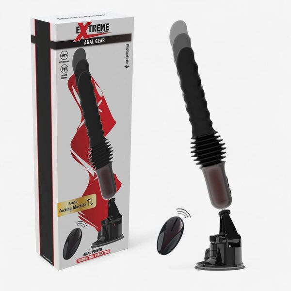 Hidden Desire ThrustMaster - Thrusting Anal Vibrator with Remote