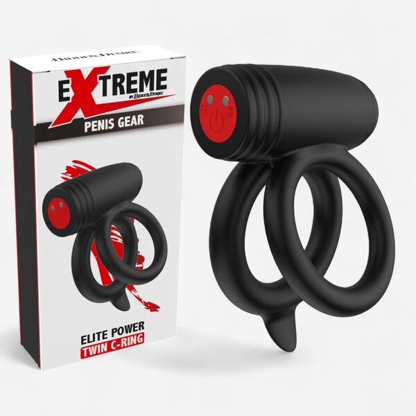 Hidden Desire Vibrating Cock & Ball Ring with Clitoral Stimulator – Hidden Desire PowerTwin